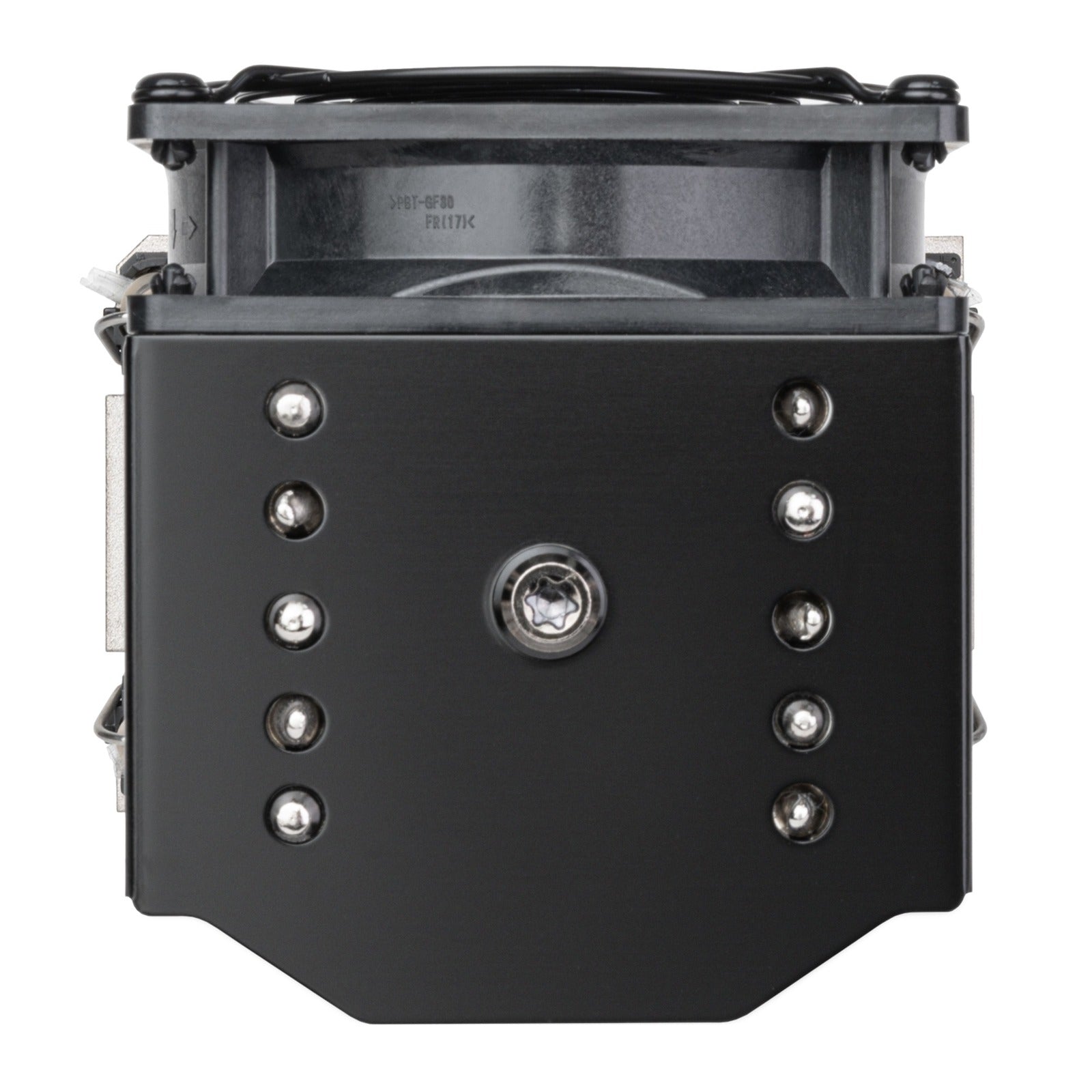 Silverstone sst-xe04-4677vb cpu-koeler (zwart, 4-pins pwm fan-connector)