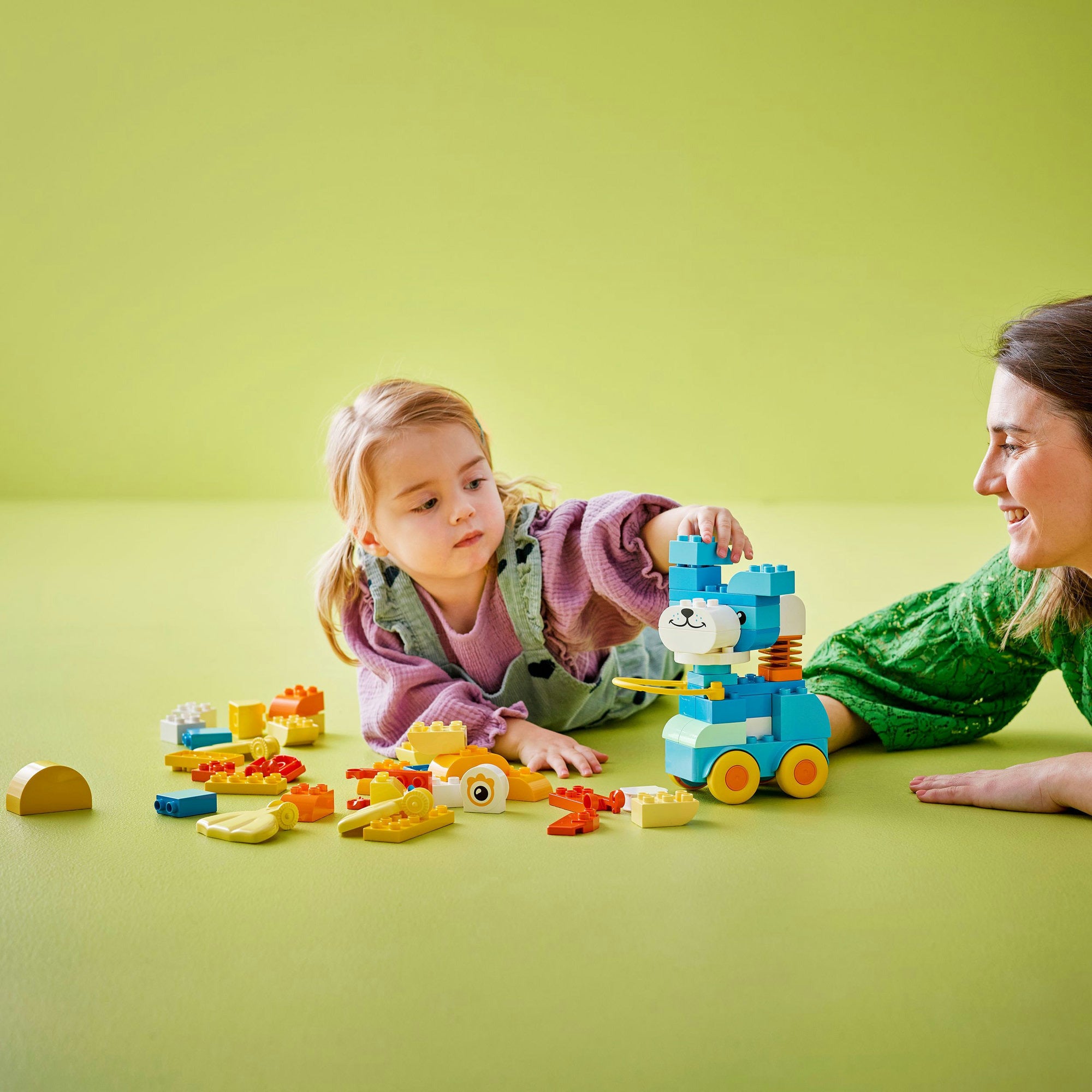 LEGO Duplo 10448 3-in-1 Tiere auf Rädern Kleinkindspielzeug