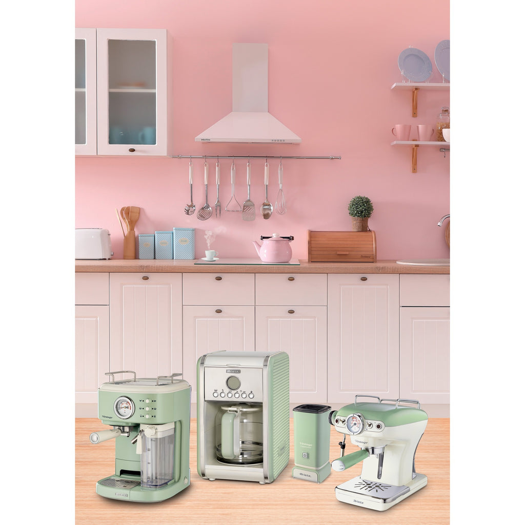 Ariete vintage american coffee machine 1342 04 koffieapparaat (lichtgroen)