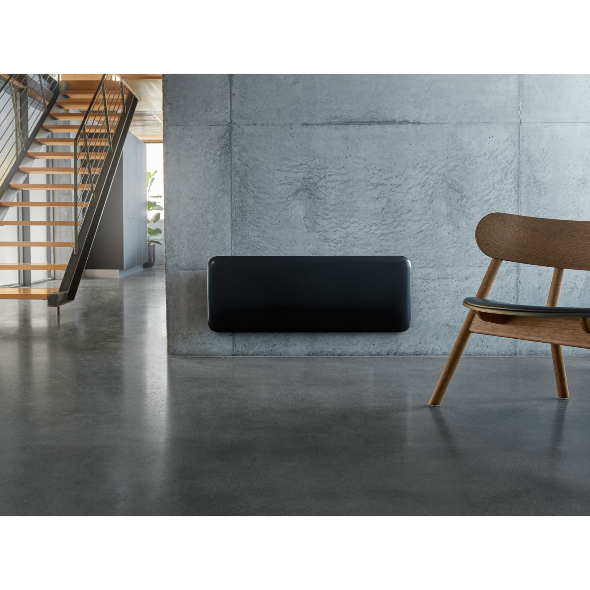 Mill steel wifi paneelverwarming pa1300wifi4 black, 1300 watt convector (zwart, wifi 2,4 ghz (wifi 6), bluetooth 5.2, zigbee 3.0 + app)