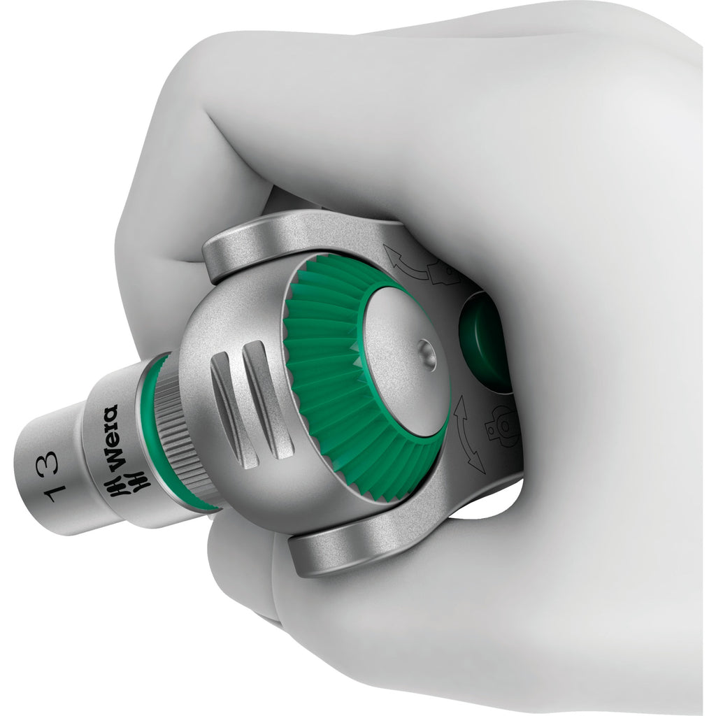 Wera zyklop speed-knarrens.8100 sb2 3 8 gereedschapsset (42-delig)