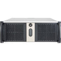 Chenbro rm42300 rack behuizing (zwart zilver | 2x usb-a 3.2 (5 gbit s))