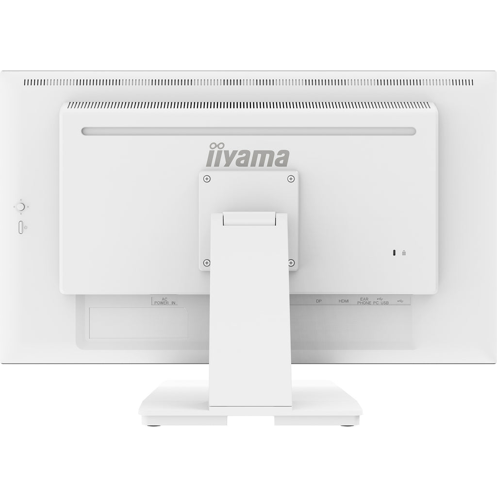 Iiyama prolite t2752msc-w1ag 27 touchscreen monitor (wit (mat), 100 hz, hdmi, displayport, usb 3.2 gen 1, audio, touchscreen )