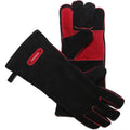 Kamado joe leather gloves handschoen (zwart rood)