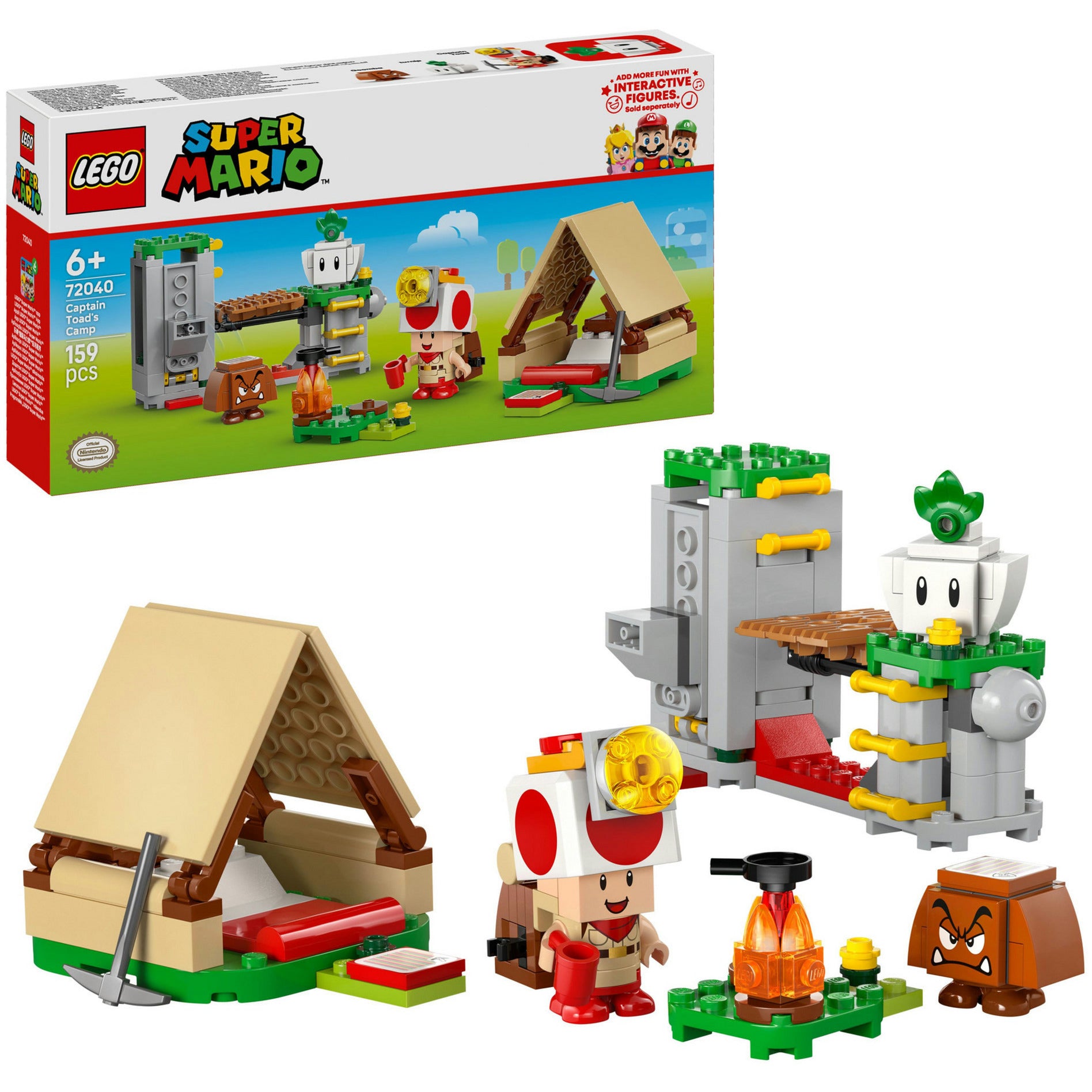 Lego Super Mario 72040 Toad-Boss-Campingplatz