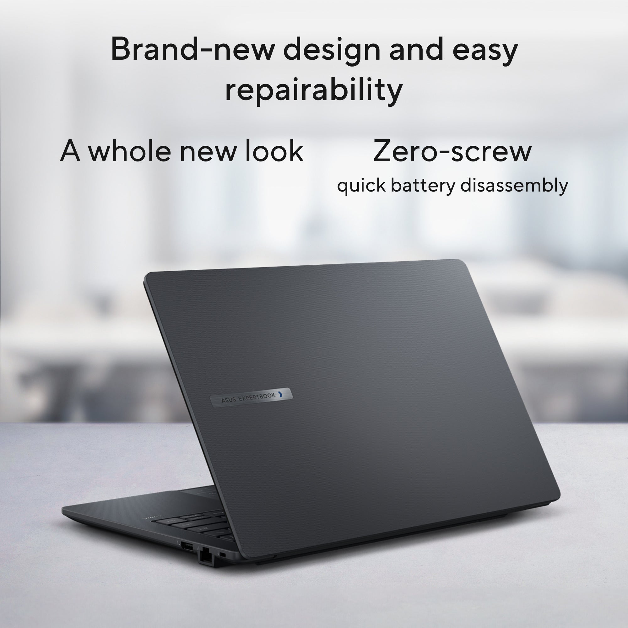 Asus expertbook b1 b1403cva-s63659xa 14 laptop (grijs | core i3-1315u | uhd graphics | 8 gb | 256 gb ssd)