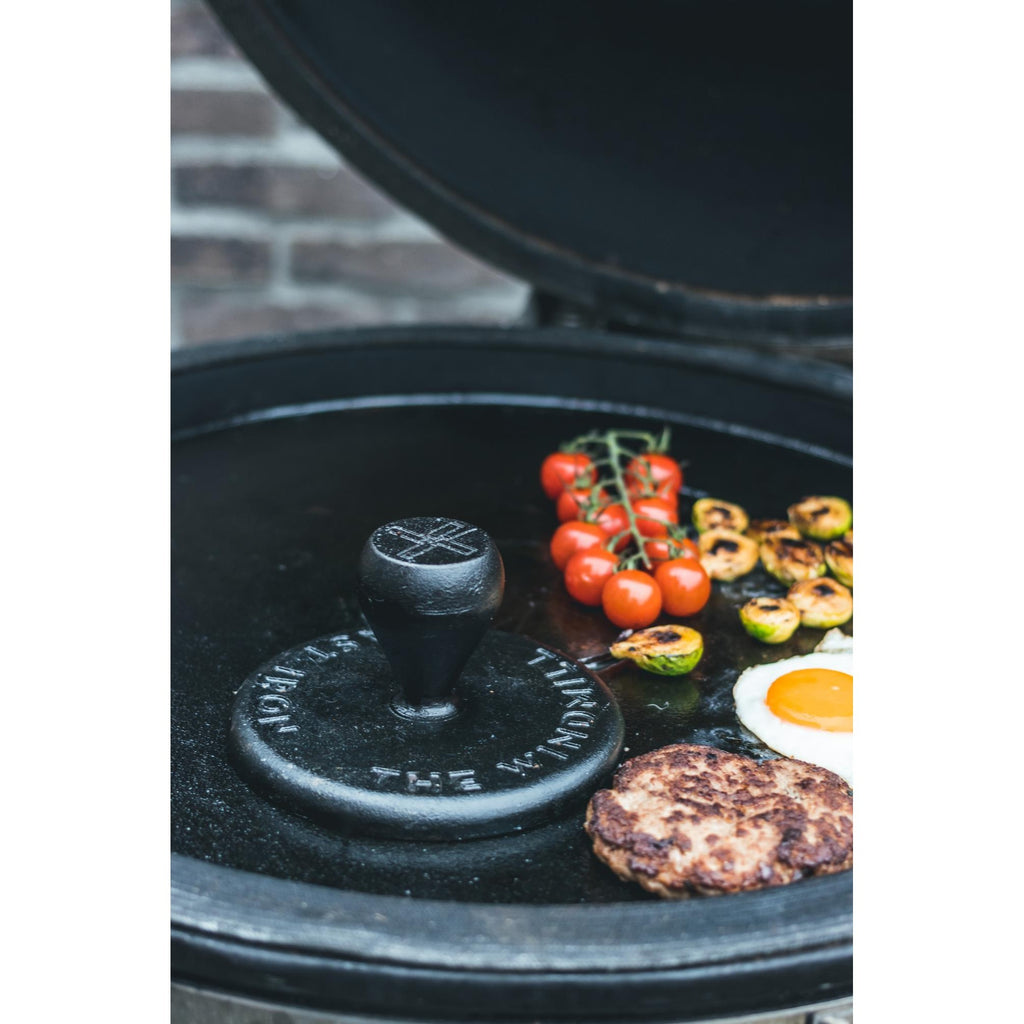 The windmill plancha grillplaat (zwart, 75 cm)
