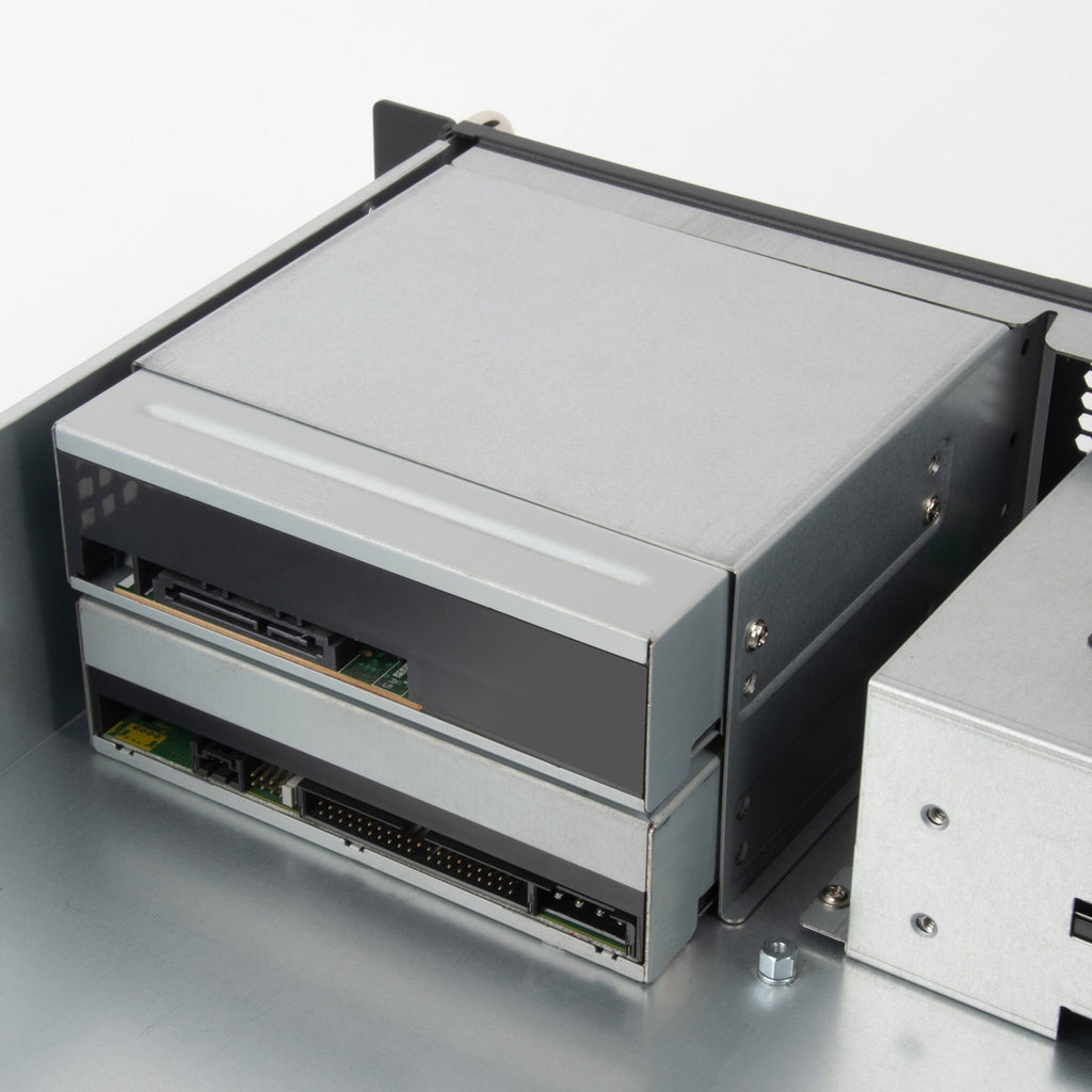 Silverstone sst-rm23-502-mini rack behuizing (zwart)