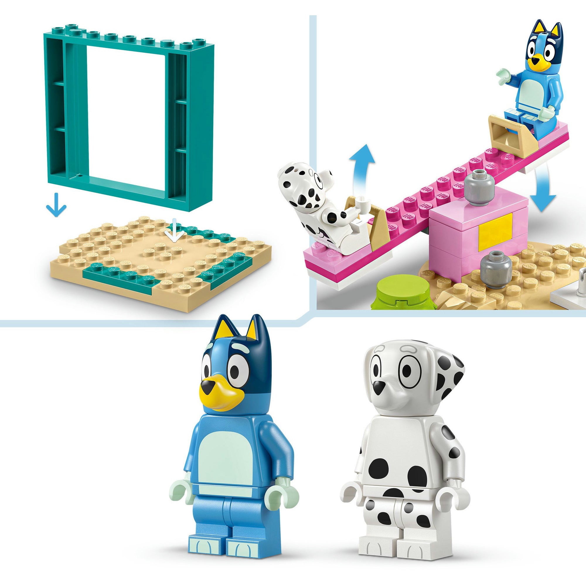 LEGO Duplo 11201 Bluey und Chloe auf dem Spielplatz