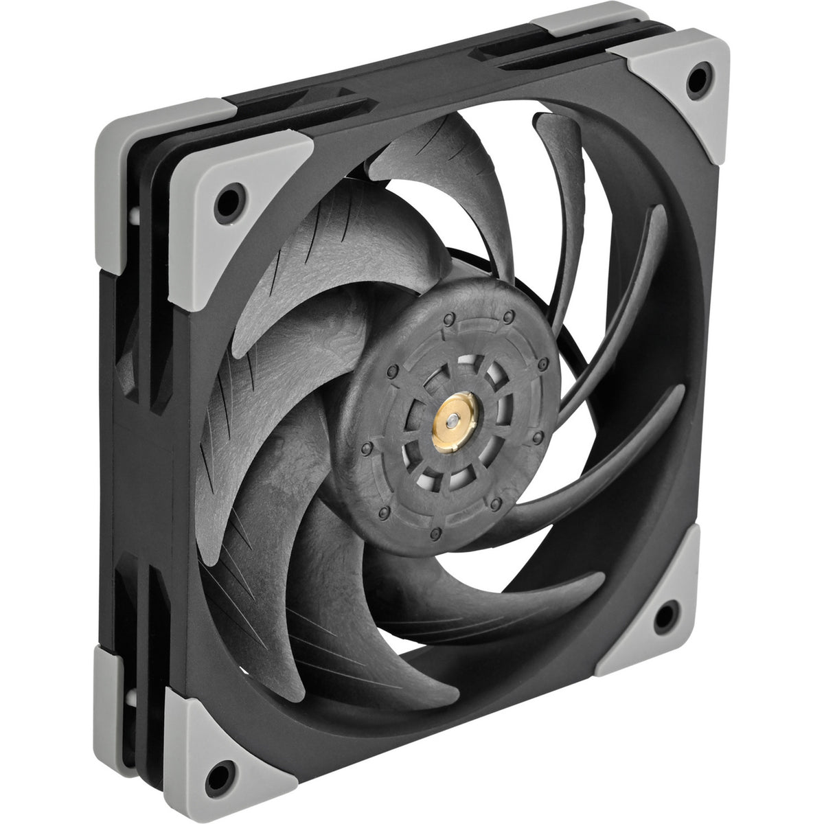 Silverstone fhl120 case fan (zwart, 120 x 120 x 25 mm, pwm)