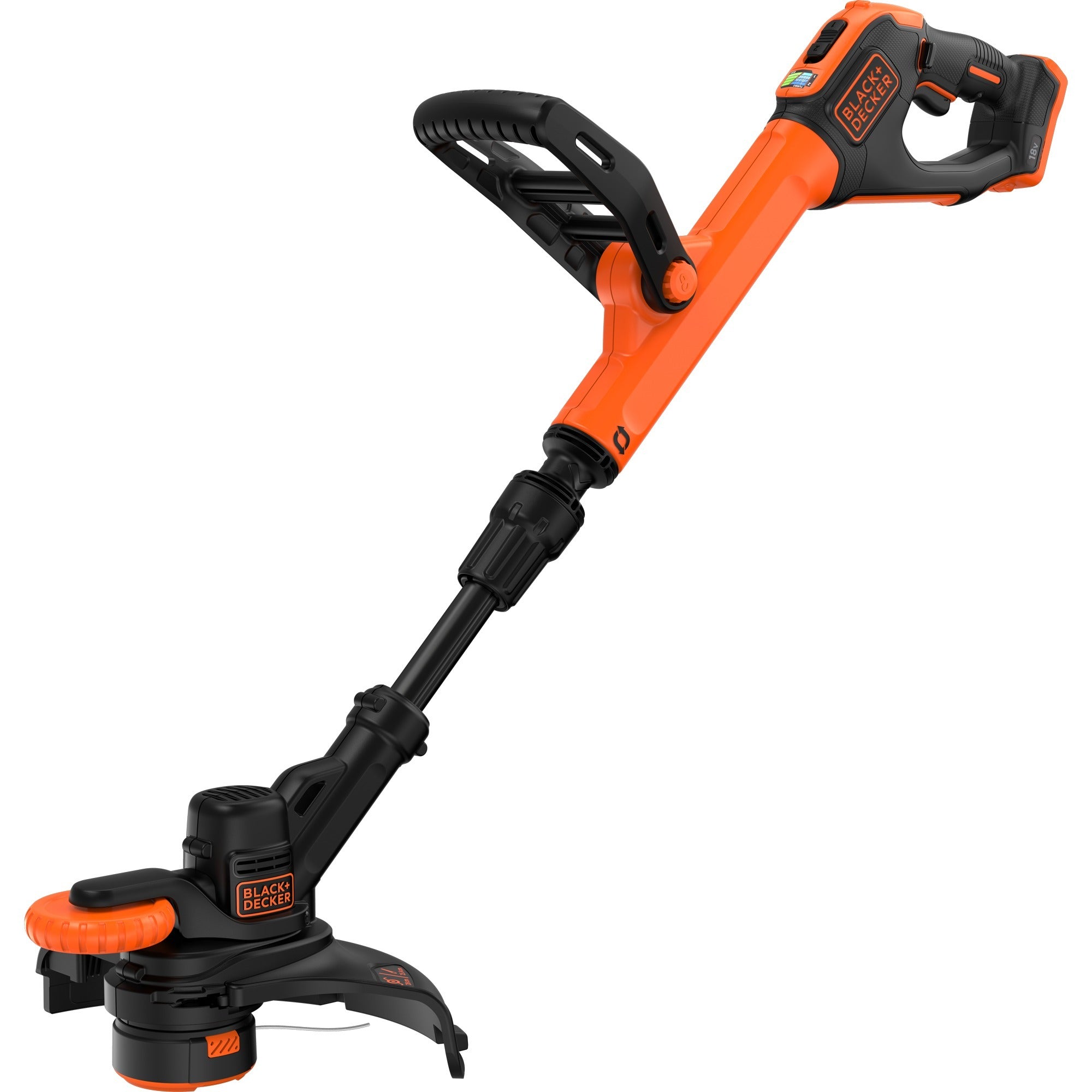 Black+decker 18v afs grastrimmer zonder accu (zwart oranje, 28 cm, accu en oplader niet inbegrepen)