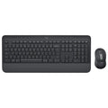 Logitech signature m650 combo for business desktopset (grafiet, us-international lay-out (qwerty), 100%, 400-4000 dpi, 2.4 ghz bluetooth)