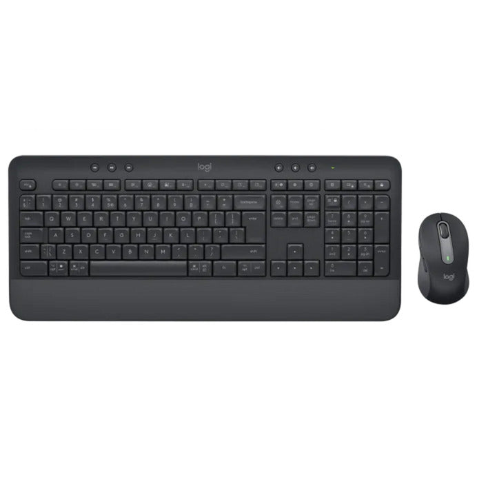Logitech signature m650 combo for business desktopset (grafiet, us-international lay-out (qwerty), 100%, 400-4000 dpi, 2.4 ghz bluetooth)