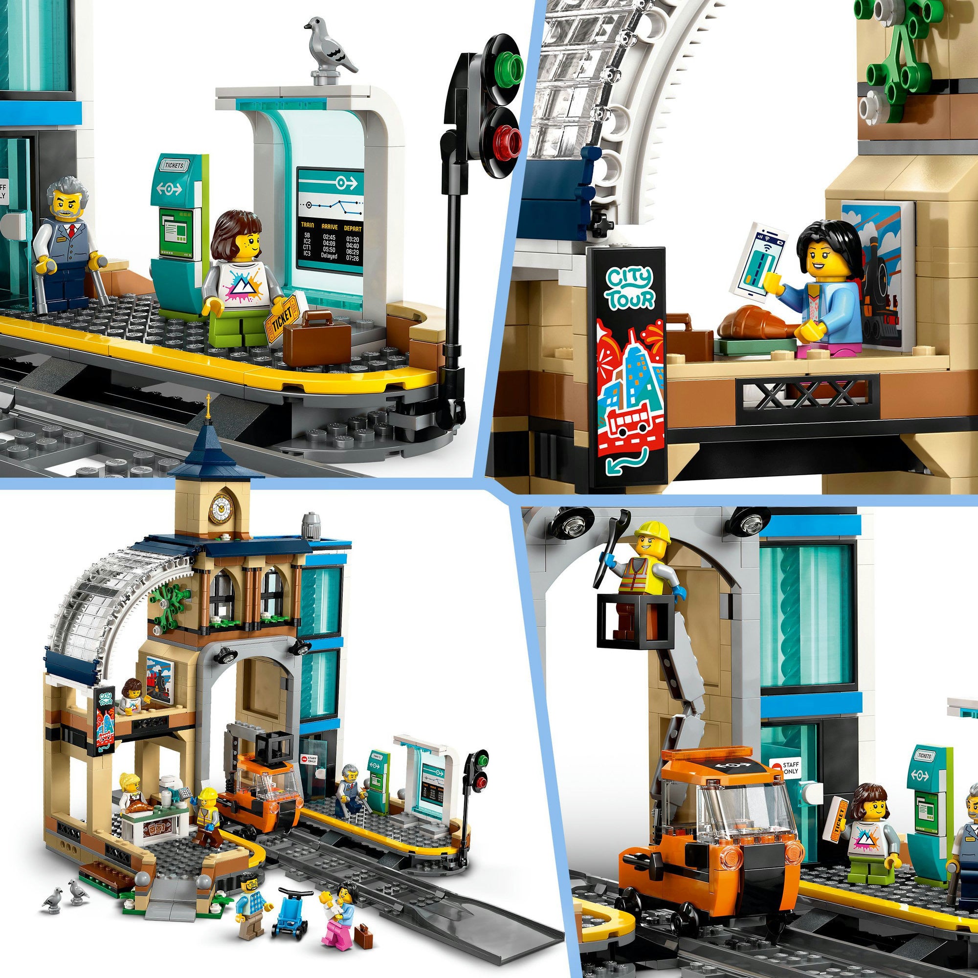 LEGO City 60469 Hauptbahnhof