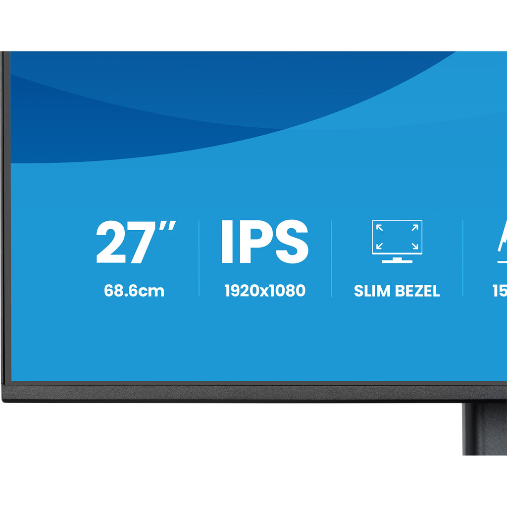 Iiyama prolite xb2791hs-b1 27 monitor (zwart (mat), 120 hz, hdmi, displayport, audio)