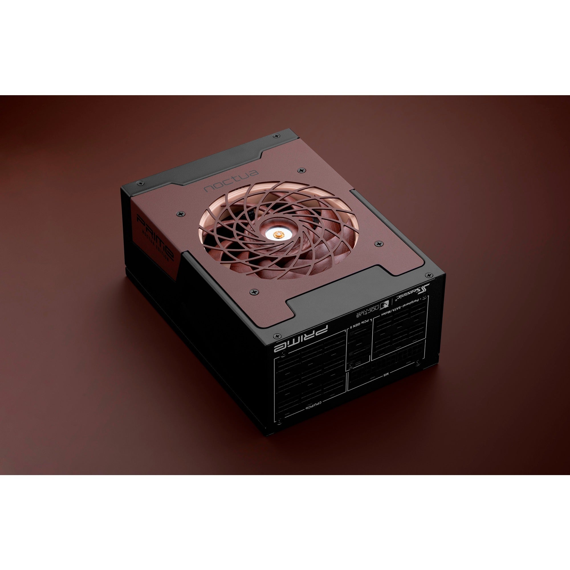 Seasonic prime tx-1600 noctua edition modulaire 1600 watt voeding (zwart, 2x 12vhpwr, 6x pcie)