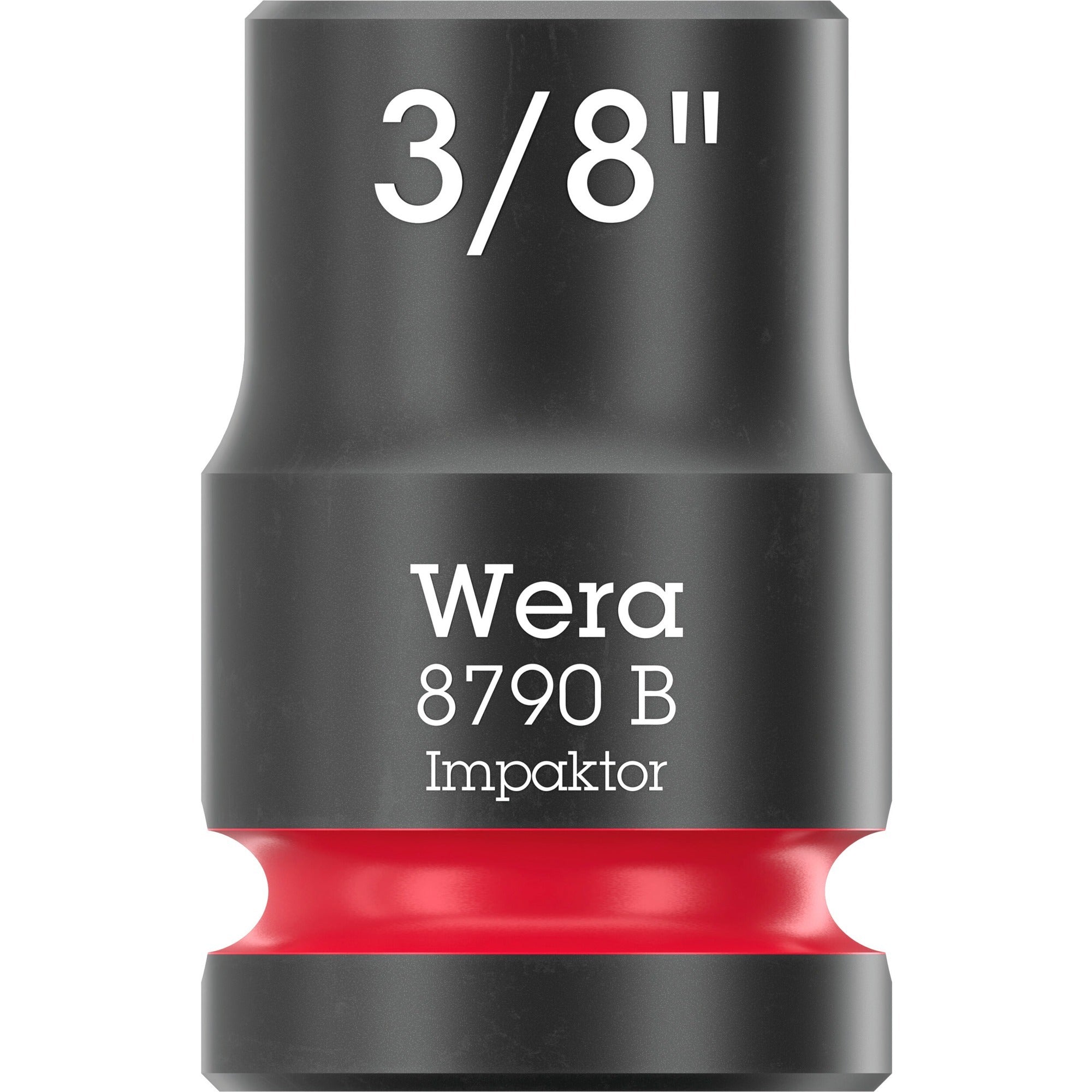 Wera 9608 dop-magneetstrip b impaktor imperial 1 dopsleutel (zwart groen, 9‑delig)