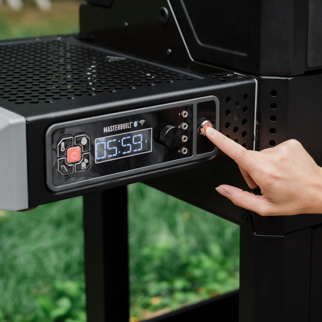 Masterbuilt autoignite series 545 digitale houtskoolbarbecue en -rookoven (zwart, wifi-besturing)