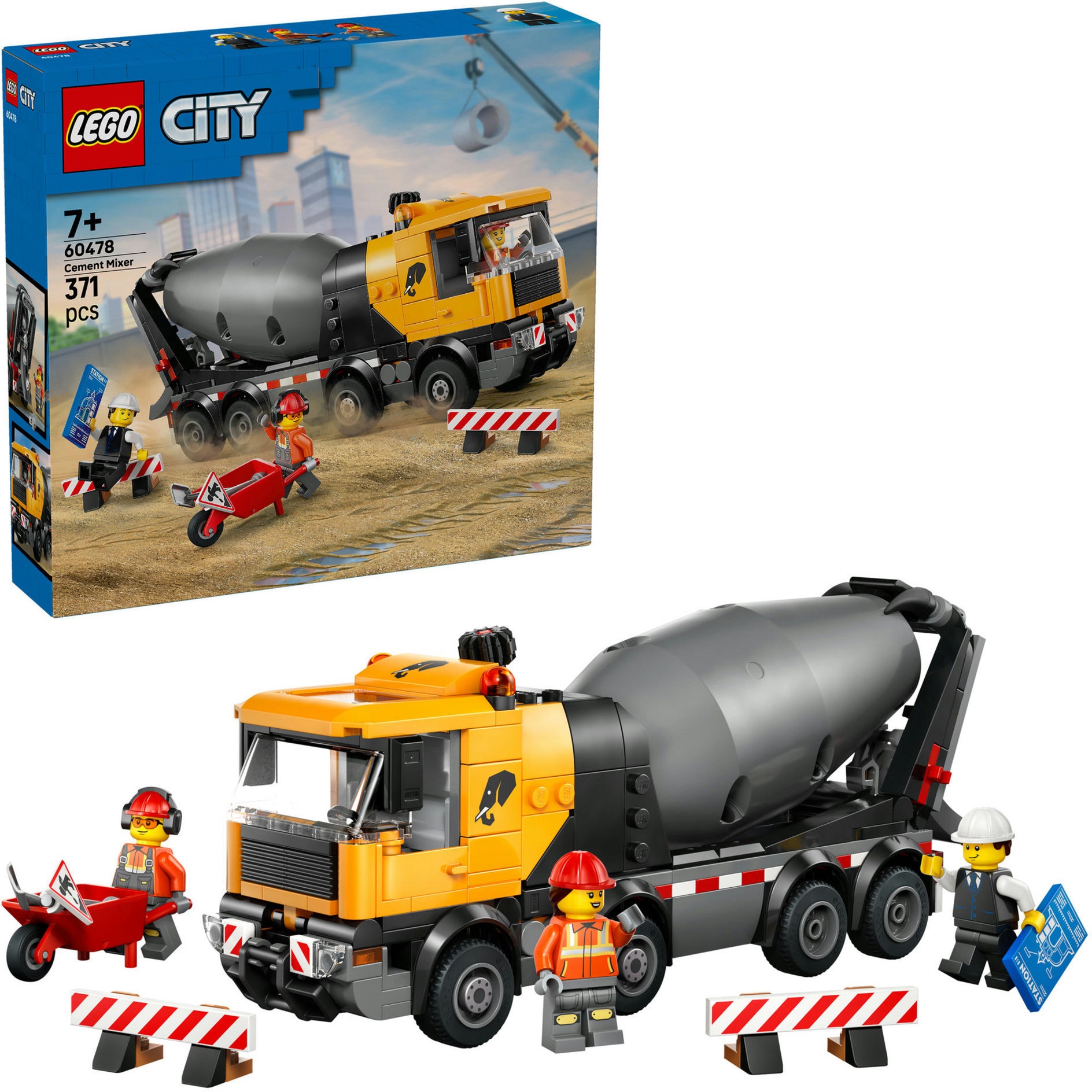 LEGO City Betonmischer Bauspielzeug