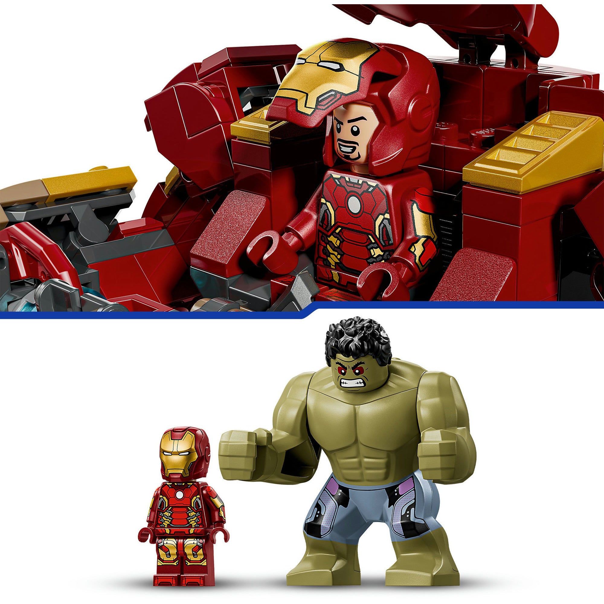 Lego marvel ultieme strijd: hulkbuster vs. hulk bouwpakket - 76343