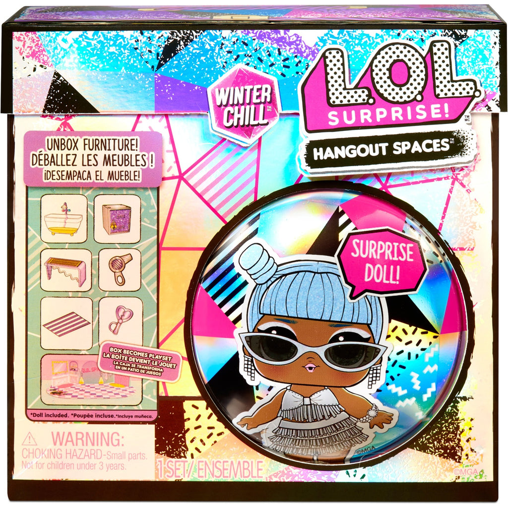 MGA Entertainment Super Raschung! Winter Chill Hangout Spaces Sty