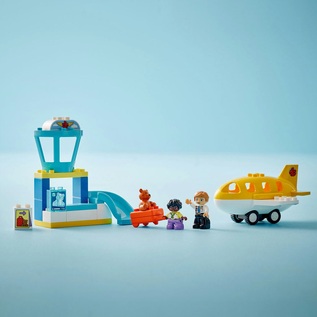 Lego duplo - eerste bezoek aan de luchthaven constructiespeelgoed (10443)