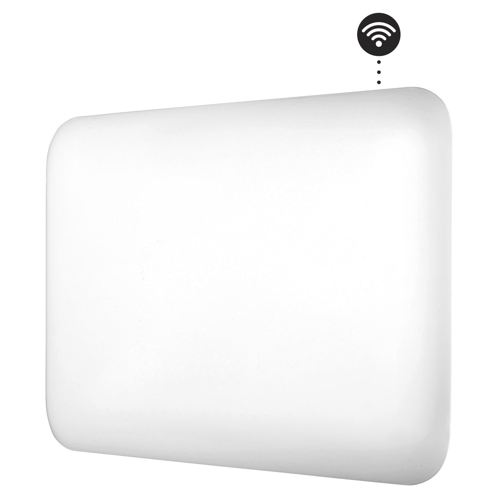 Mill steel wifi paneelverwarming pa700wifi4, 700 watt convector (wit, wifi 2,4 ghz (wifi 6), bluetooth 5.2, zigbee 3.0 + app)