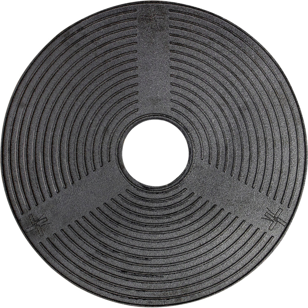The windmill plancha grillplaat (zwart, 75 cm)