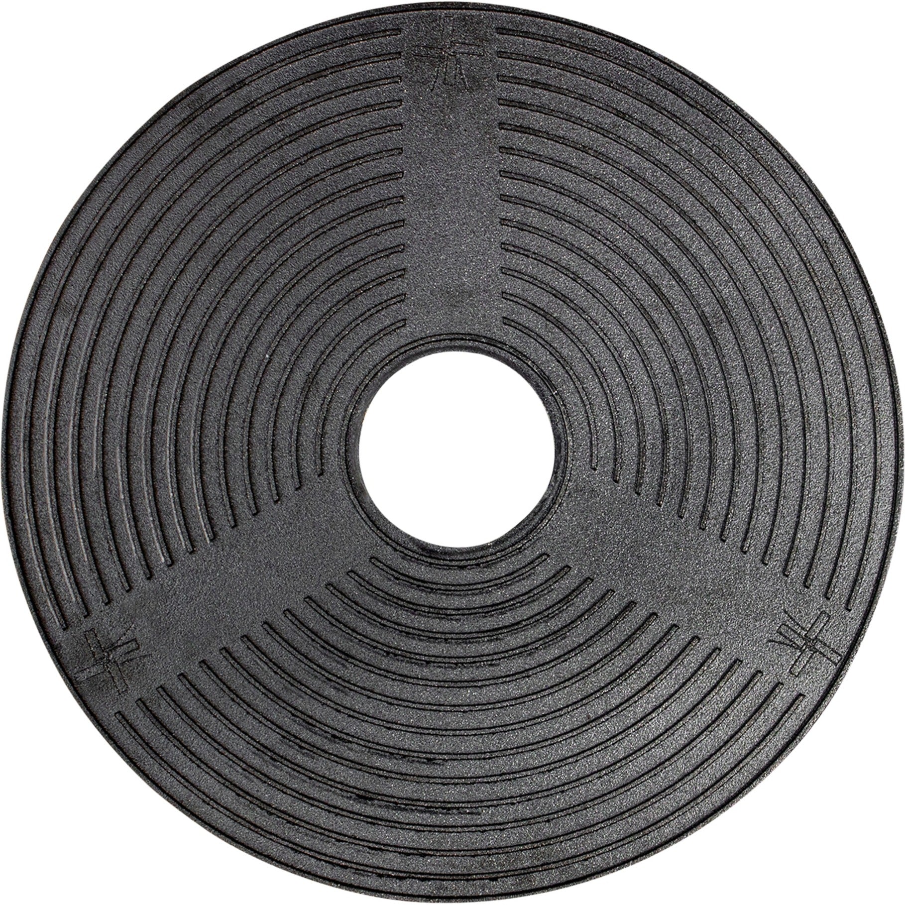 The windmill plancha grillplaat (zwart, 75 cm)