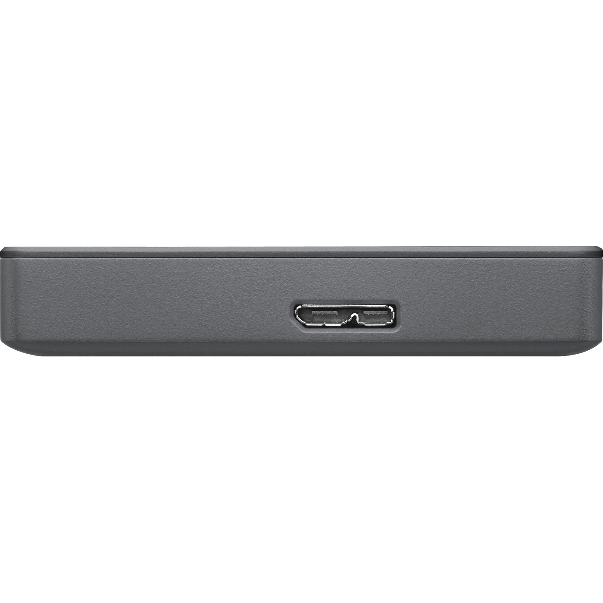 Seagate basic, 1 tb externe harde schijf (grijs, stjl1000400, micro-usb-b 3.2 (5 gbit s))
