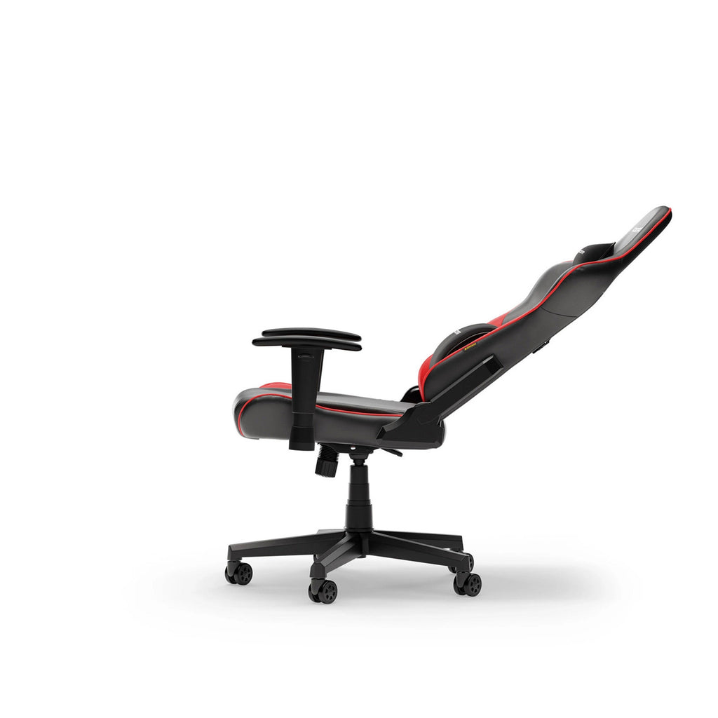 Dxracer prince l black red pvc leather gamestoel (zwart rood)