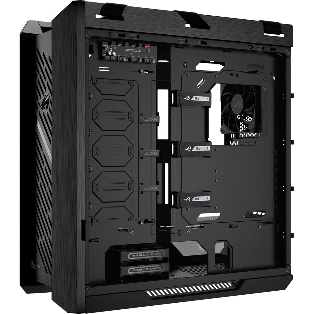 Asus rog strix helios ii gx601s midi tower behuizing (zwart | 4x usb-a | 2x usb-c | rgb | tempered glass)