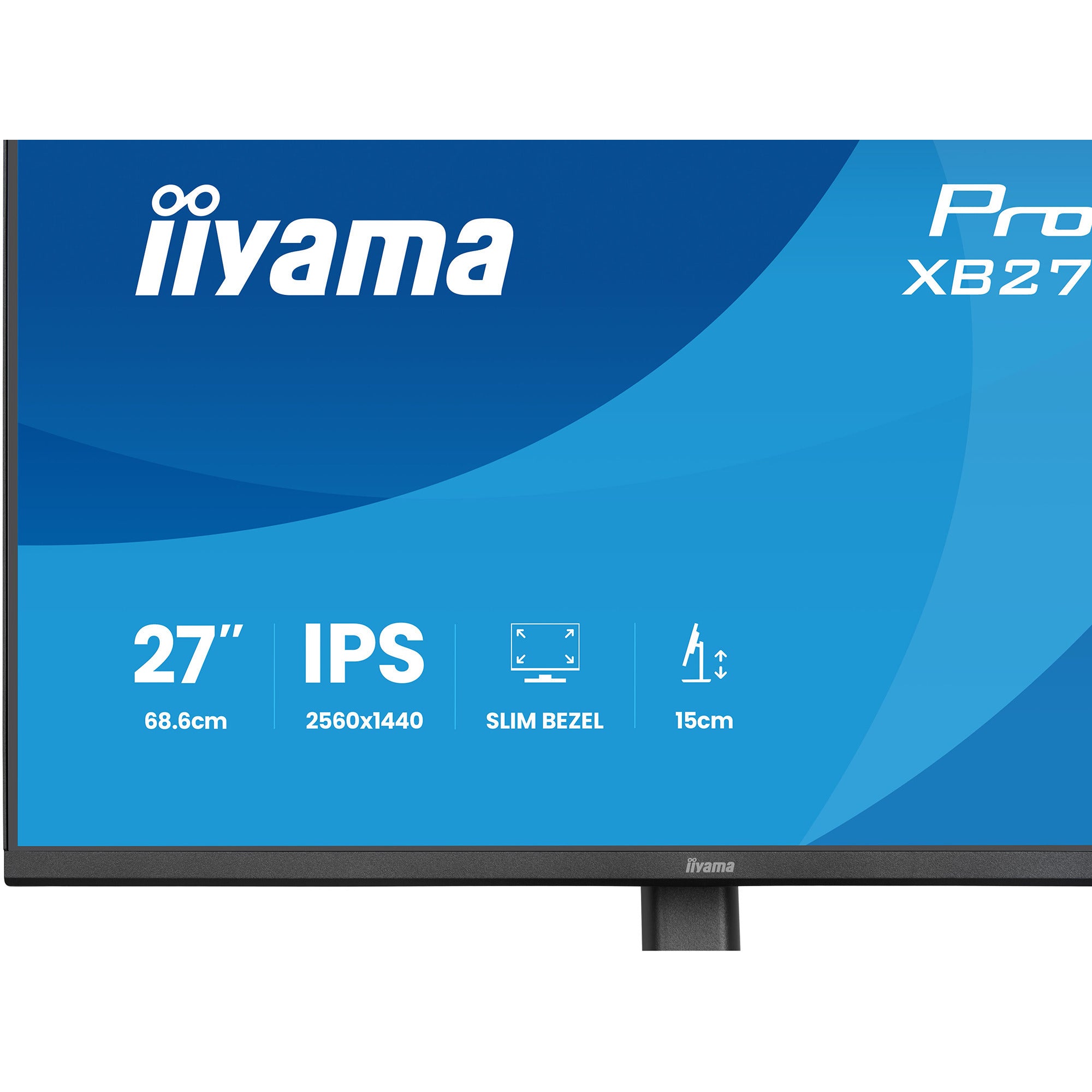Iiyama prolite xb2791qs-b1 27 monitor (zwart (mat), hdmi, displayport, audio)