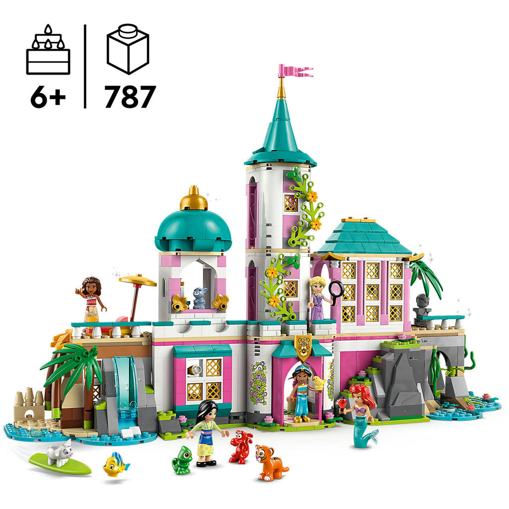 Disney Lego 43267 Prinzessin Prinzessinnenschloss und Königshaus