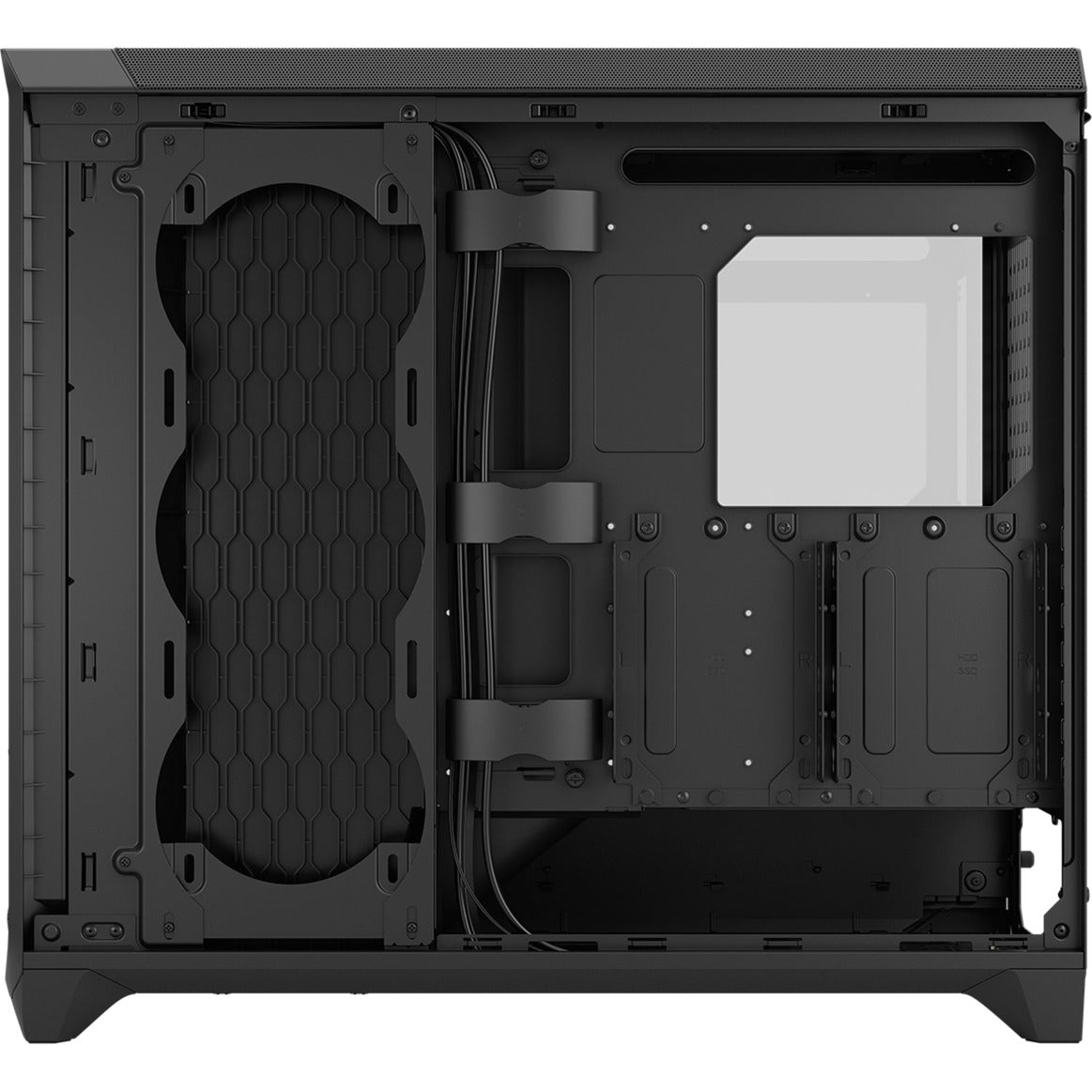 Fractal design meshify 3 xl rgb big tower behuizing (zwart | 2x usb-a | 1x usb-c | rgb | tempered glass)