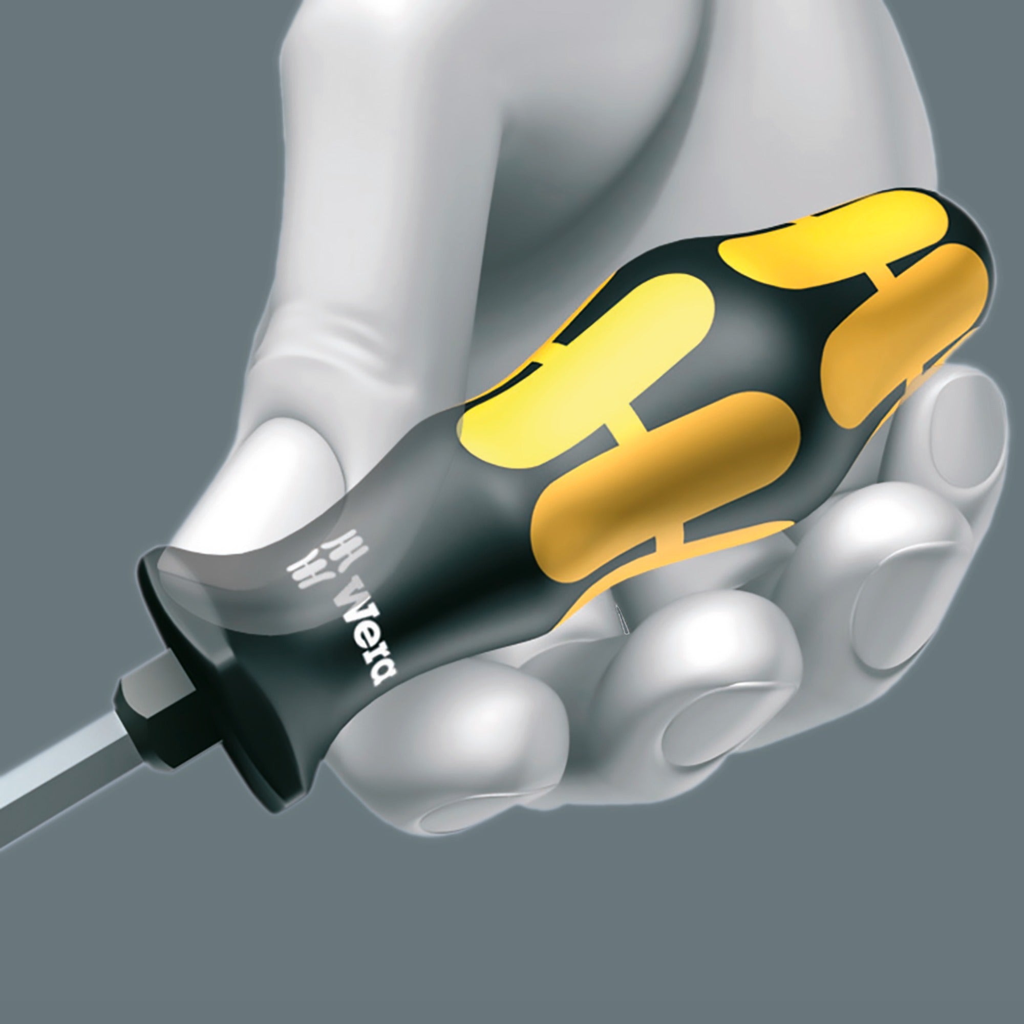 Wera 932 S/6 Kraftform Schraubendreher-Set + Hantel