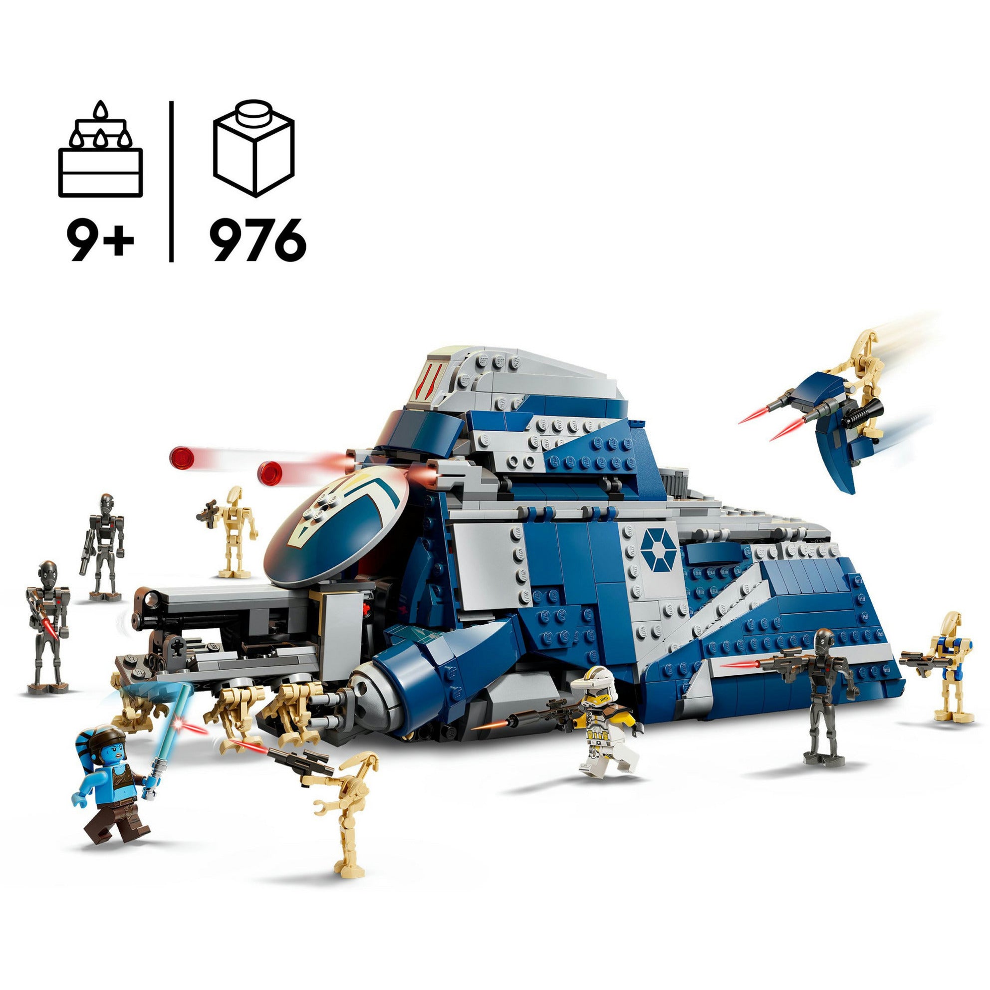 LEGO Star Wars 75435 Schlacht von Felucia Separatistenberg