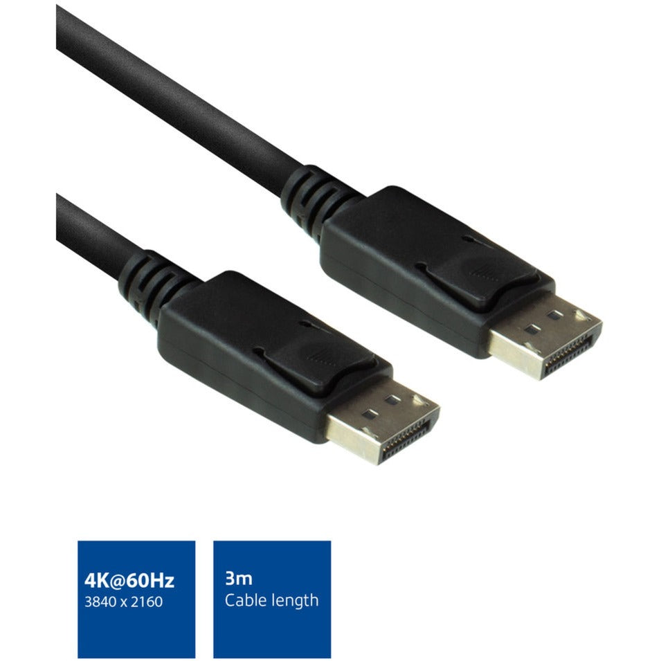 ACT 3 Meter DisplayPort-Kabel Stecker - Stecker
