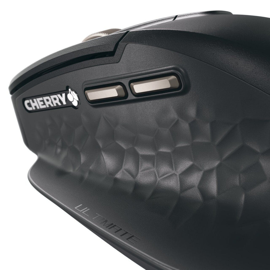 Cherry stream desktop ultimate draadloze desktopset (zwart, us lay-out (qwerty), sx-schaartechnologie, 100%, 4000 dpi, white leds, abs, 2.4 ghz bluetooth usb)
