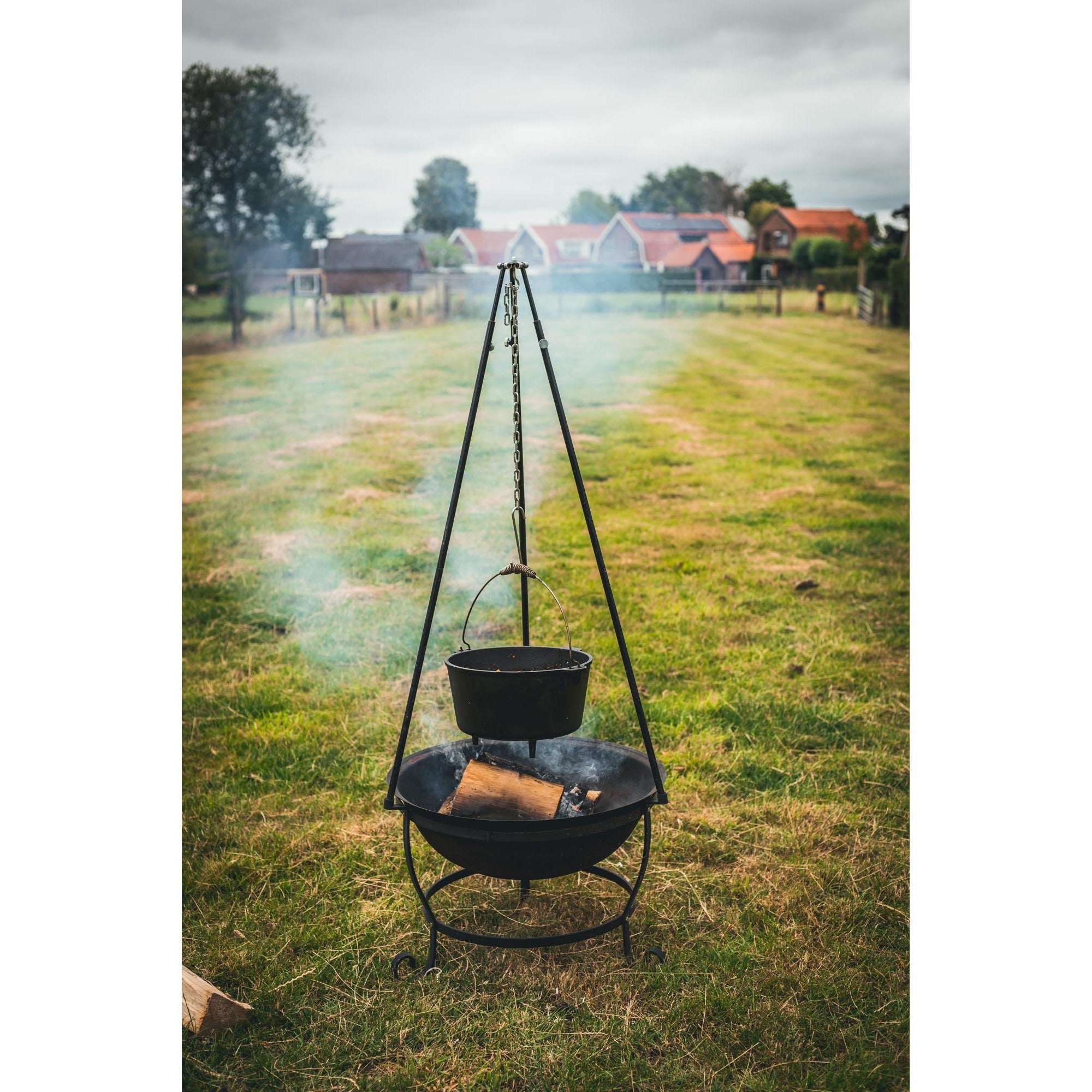 The windmill dutch oven 9 qt kookpan (zwart, ø 31.5 cm | 8.5 liter)