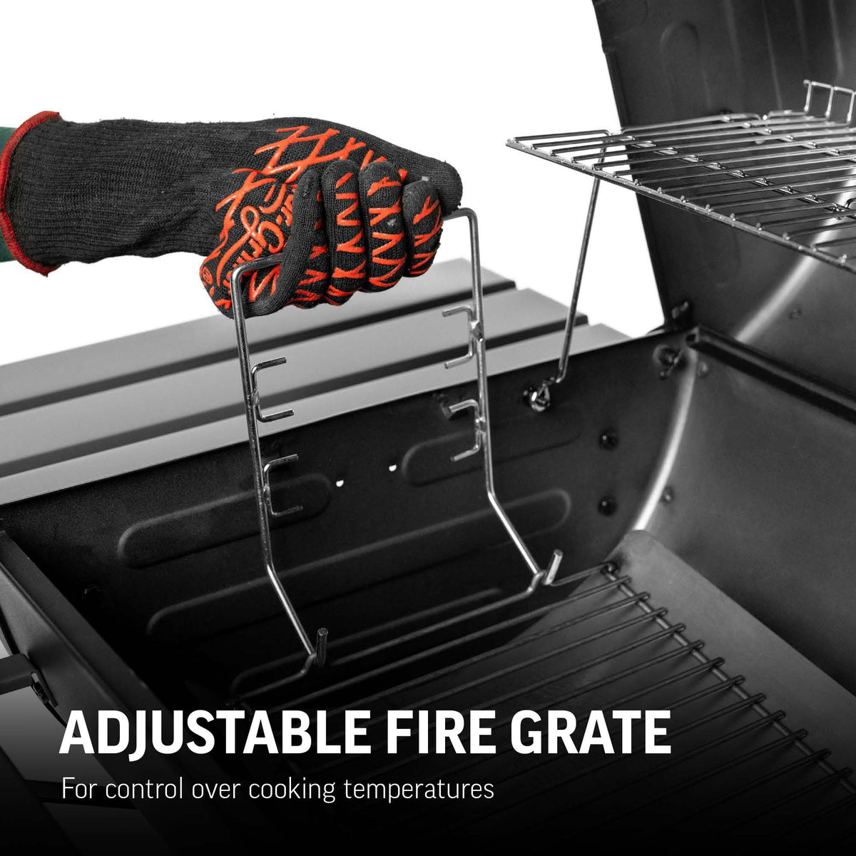 Char-griller blaxer houtskoolbarbecue (zwart)