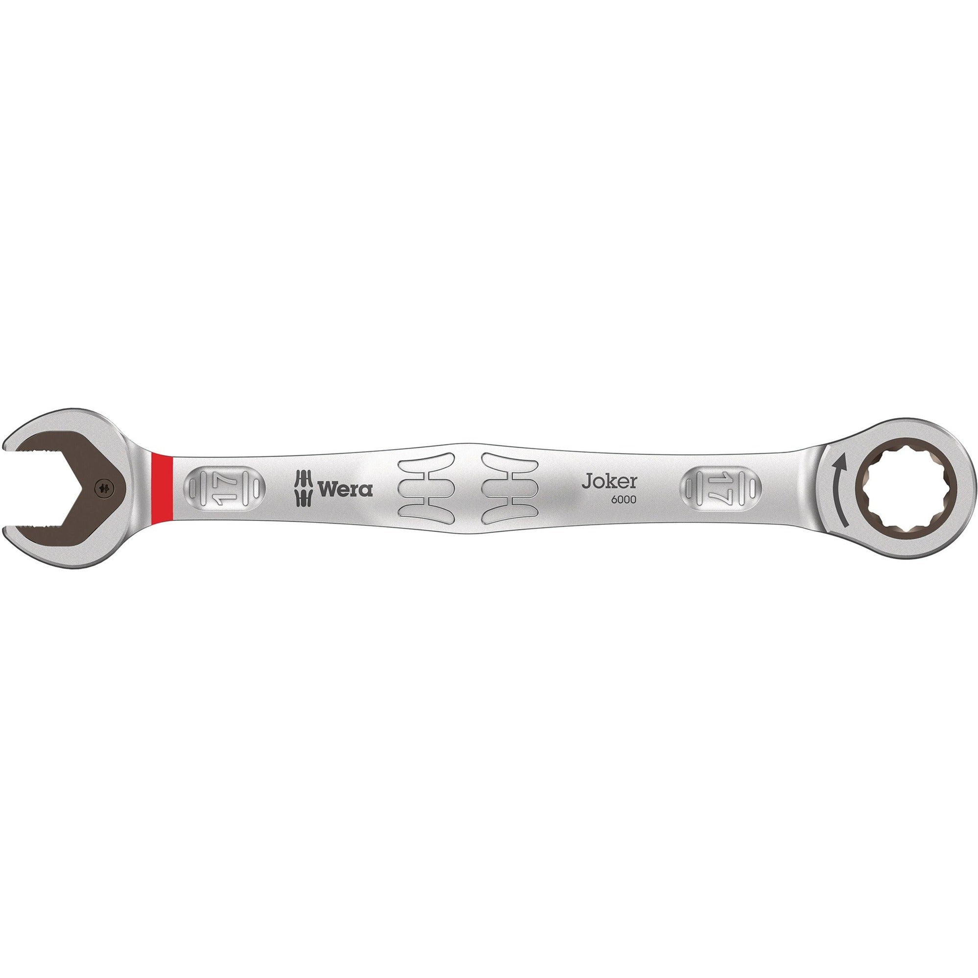 Wera 9631 magneetstrip 6000 joker 2 steek-ringratelsleutelset moersleutel (5‑delig)