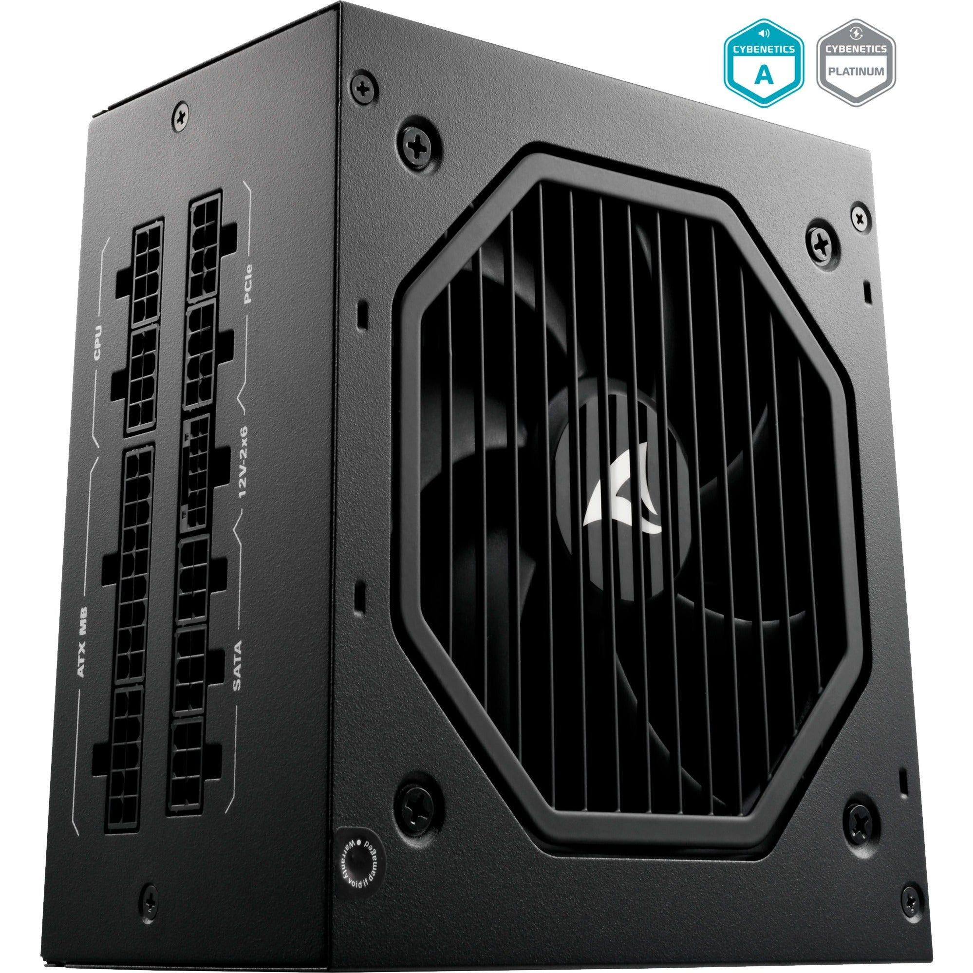 Sharkoon rebel p20 modulaire 1000 watt voeding (zwart, 1x 12vhpwr, 4x pcie)