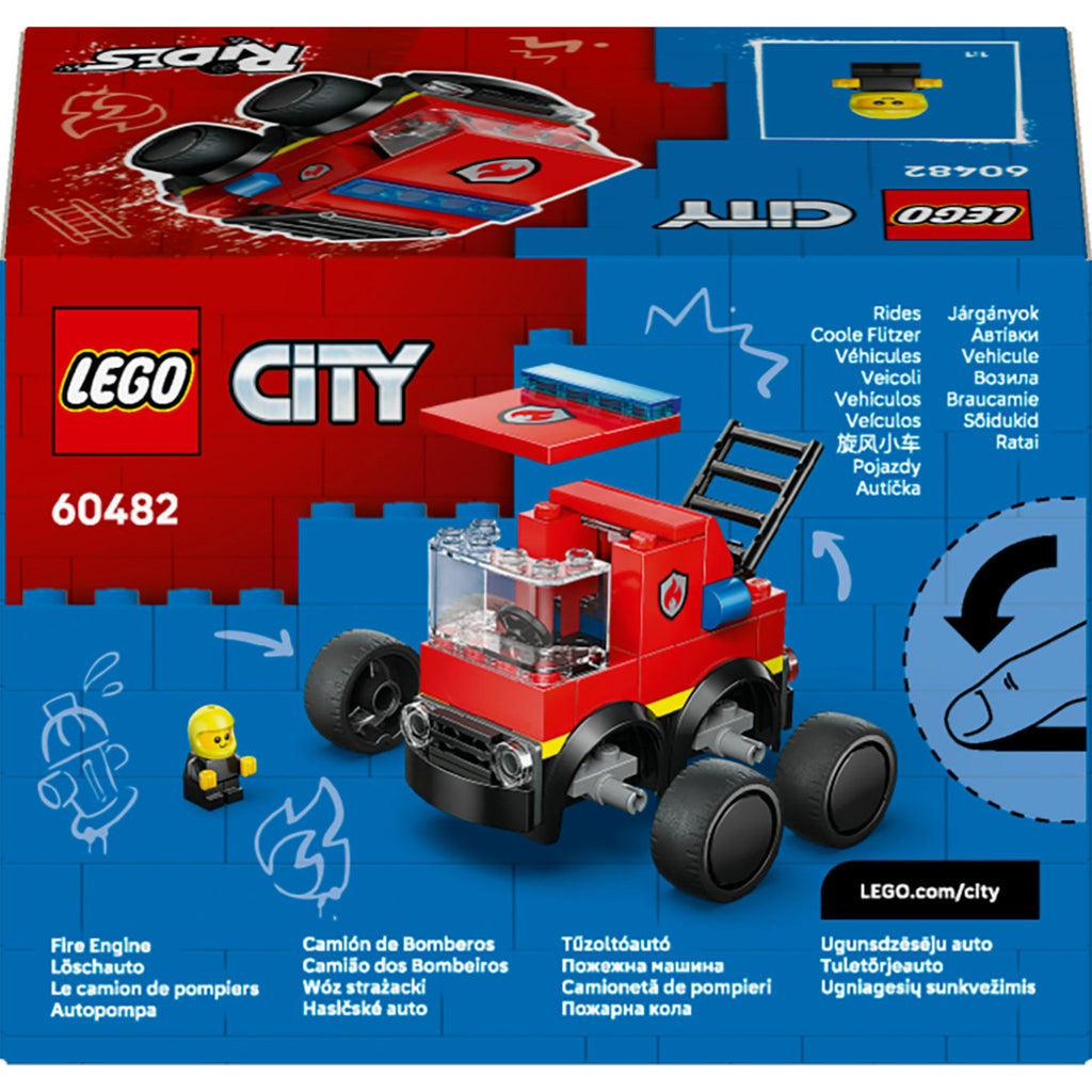 Lego city rides – fire truck - 60482