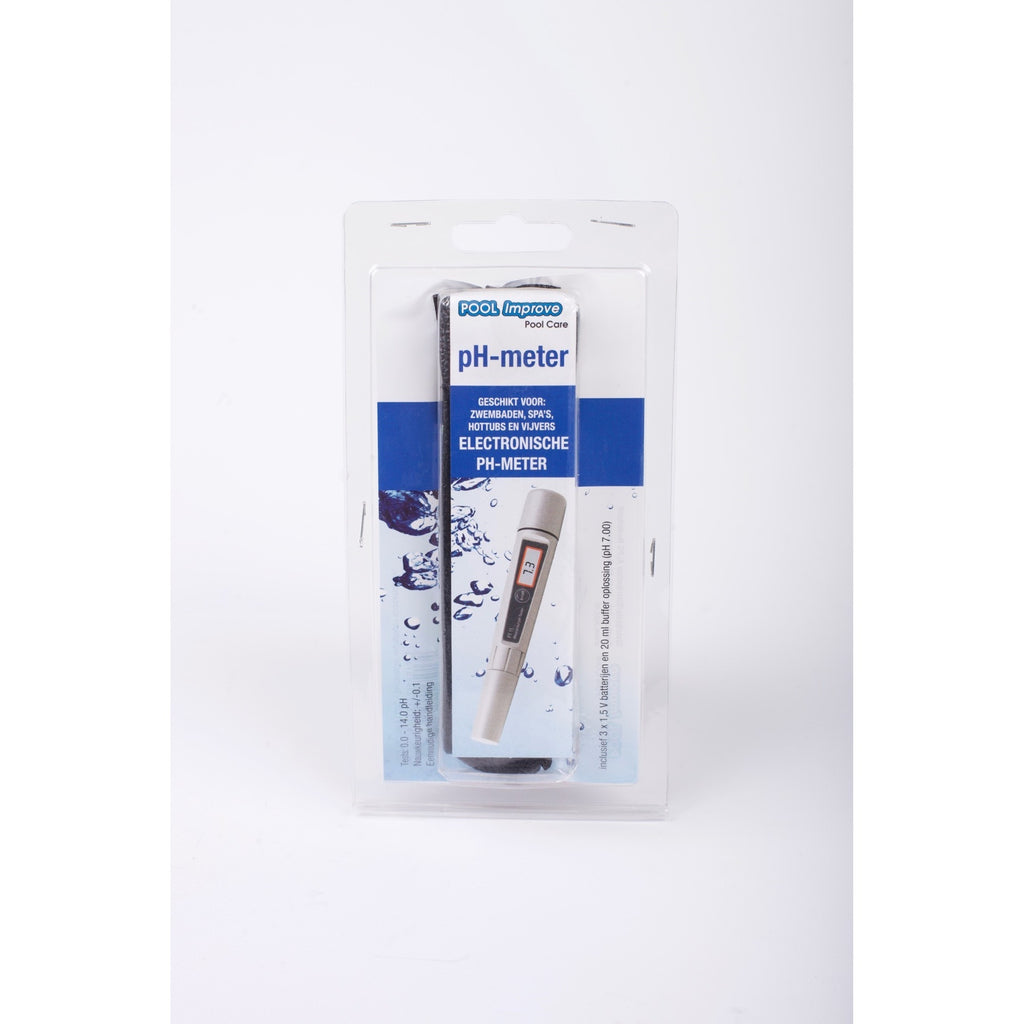Pool improve ph-meter digitaal - nauwkeurige ph-waarde meter voor zwembad en aquarium