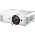 Viewsonic ps502w wxga short throw dlp-projector (wit, 4000 ansi lumen, voor zakelijk gebruik en onderwijs)
