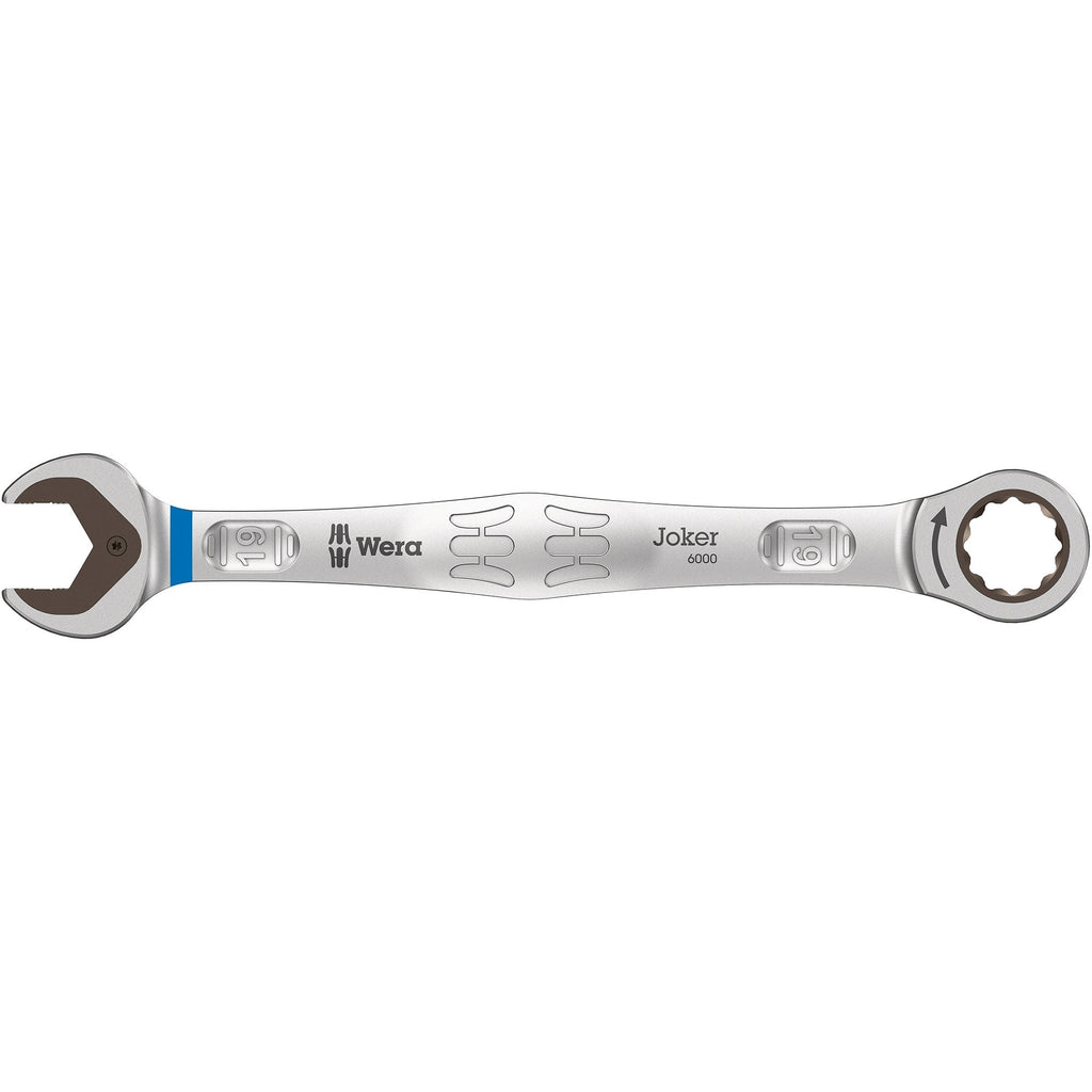 Wera 9631 magneetstrip 6000 joker 2 steek-ringratelsleutelset moersleutel (5‑delig)