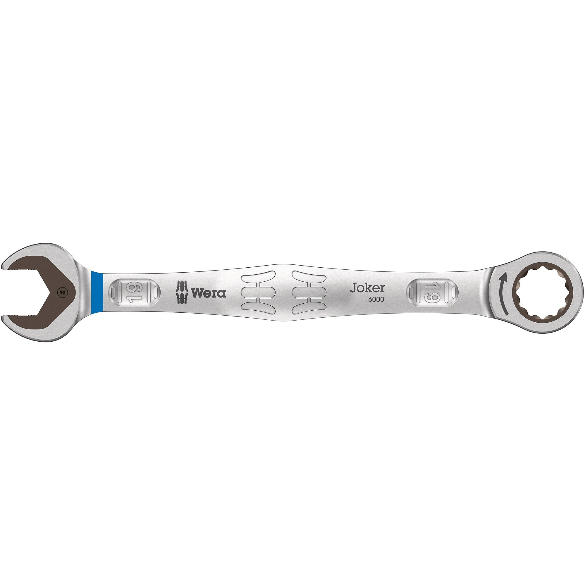 Wera 9631 magneetstrip 6000 joker 2 steek-ringratelsleutelset moersleutel (5‑delig)