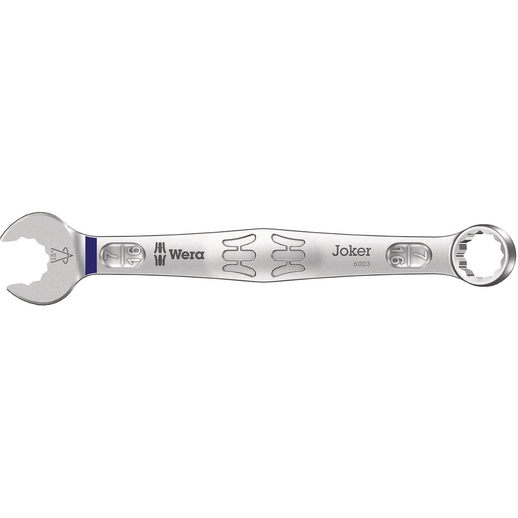 Wera 9642 magneetstrip 6003 joker imperial 1 ringsteeksleutelset moersleutel (inch, 8‑delig)