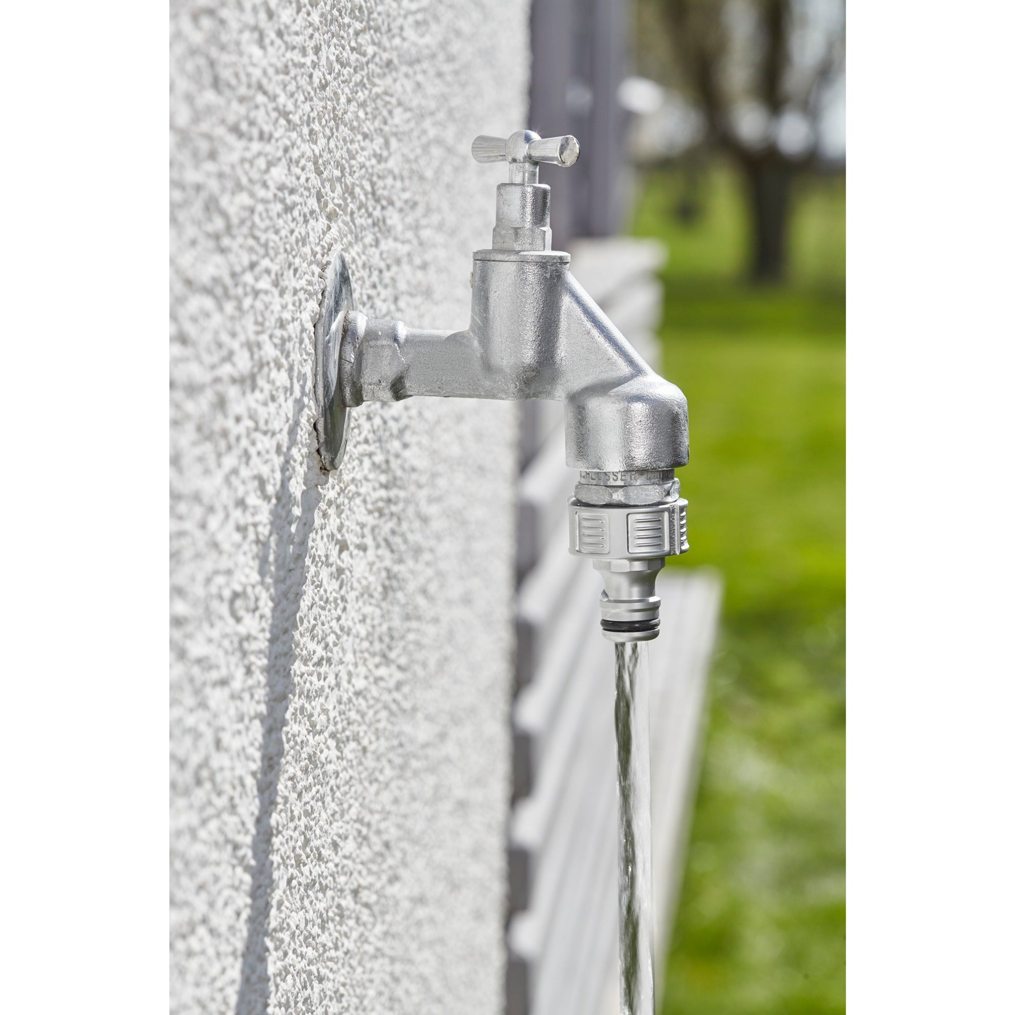 Gardena premium kraanstuk 33,3 mm (g 1 ) (zilver, 18242-50)